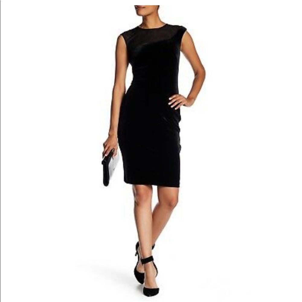 Vince Camuto Black Cocktail Dress